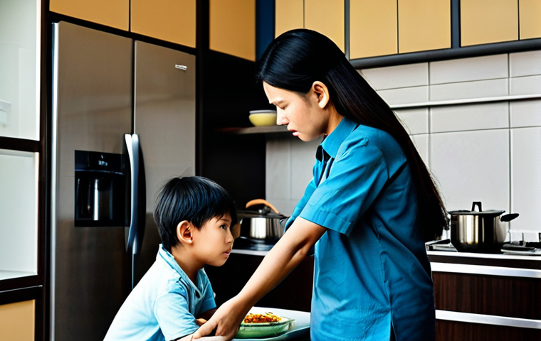 가족을 위한 비상 재무계획 가이드 - **Prompt 1: Peaceful Family Sanctuary with Emergency Fund Glow**
    A realistic, warm-toned photogr...